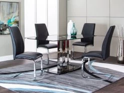 Imperial Black Dining 5 Pcs Set