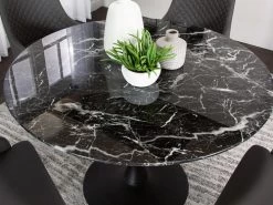 Targa Black Dining 5 Pcs Set -Home Furniture ND709 52 5PCS main 3