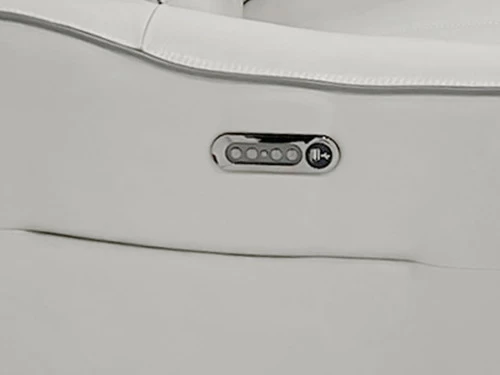 Kerala Gray Leather 3 Dual Power Recliner 5 Pcs Sectional 7 Kerala Gray Leather 3 Dual Power Recliner 5 Pcs Sectional - Image 5