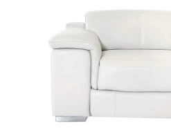 Manali White Dual Power Leather Recliner -Home Furniture RS1146811S1U495E main 5