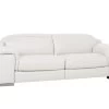 Manali White Dual Power Leather Sofa 2 Manali White Dual Power Leather Sofa -Home Furniture RS11468125S2UA495E main 1