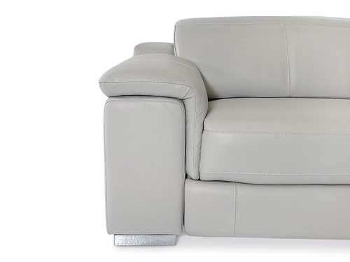 Manali Gray Leather Dual Power Recliner 2 Pcs Set 7 Manali Gray Leather Dual Power Recliner 2 Pcs Set - Image 5