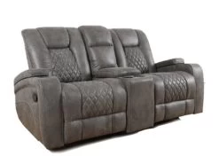 Cayman Gunmetal Glider Loveseat 11 Cayman Gunmetal Glider Loveseat -Home Furniture S70116M L 25655 main 3