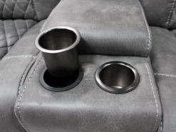 Cayman Gunmetal Glider Loveseat 14 Cayman Gunmetal Glider Loveseat -Home Furniture S70116M L 25655 main 6