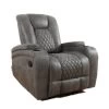 Cayman Gunmetal Recliner -Home Furniture S70116M R 25655 main 1