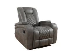 Cayman Gunmetal Recliner