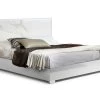 Sofia White Marble Queen Bed