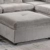 Captiva Gray Ottoman -Home Furniture U3031C 10STMXGRX main 1