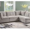 Captiva Medium Grey Sectional -Home Furniture U3031C GREY 4PCS main 1