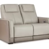 Brielle Leather Power Recliner Loveseat -Home Furniture U3070514 main 1