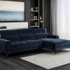 Sereno Blue Midnight Right Sectional 1 Sereno Blue Midnight Right Sectional -Home Furniture U7007S MDX main 1