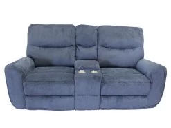 Aveiro Indigo Recliner Loveseat