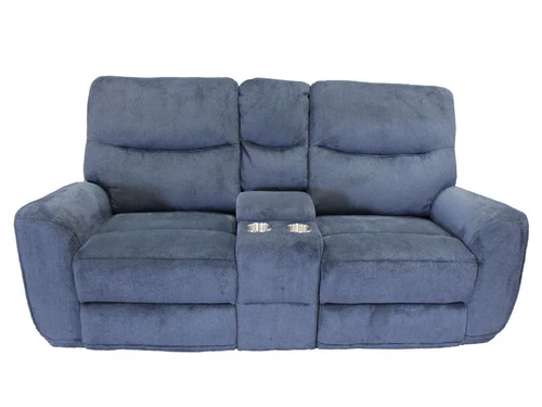 Aveiro Indigo Recliner Loveseat 3 Aveiro Indigo Recliner Loveseat