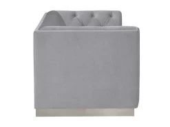 Ambrose Silver Velvet Sofa 9 Ambrose Silver Velvet Sofa -Home Furniture U9017 SV SF main 4