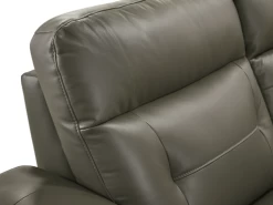 Sammit Grey Leather 2 Power Recliner 6 Pcs Sectional -Home Furniture USI3631 6PCS main 6