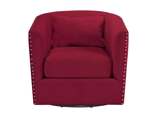 Stanton Swivel Chair Red 4 Stanton Swivel Chair Red - Image 2